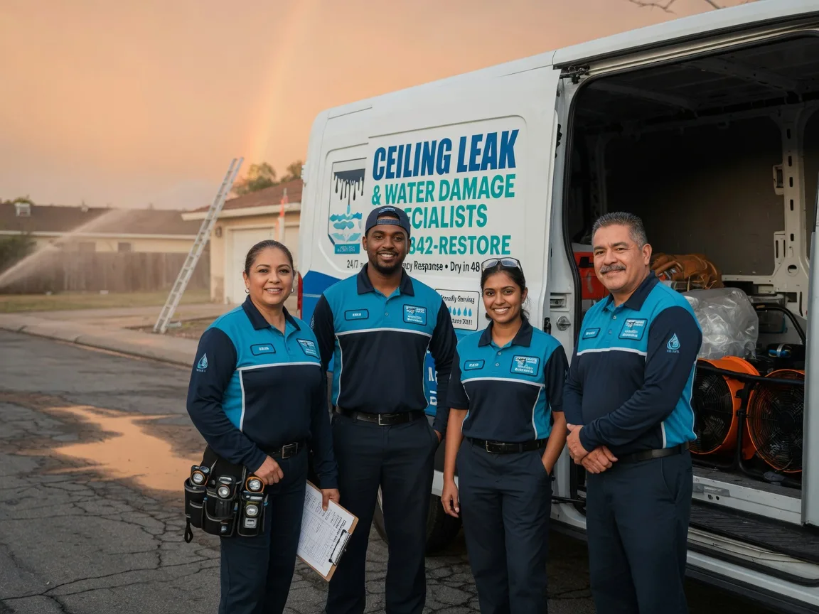 Ceiling Leak Cleanup company in Washingtonville, PA